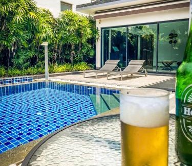 Choeng Thale Apartamento | Tropical Haven 4 Bedroom Pool Villa