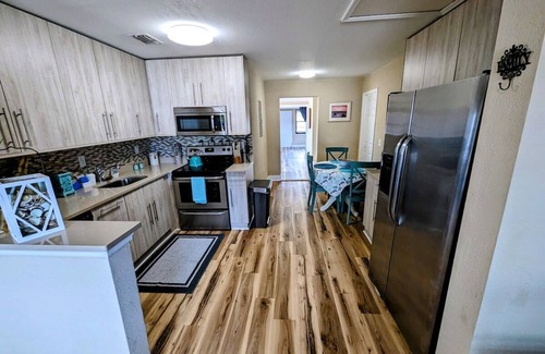 Titusville Casa | Tropical Lagoon Getaway: River View ~ Hot Tub