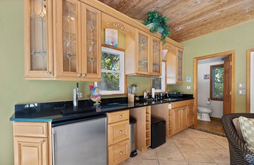 Rocky Point Cabaña | Tropical Oasis Pool House with full bath and full access to pool.