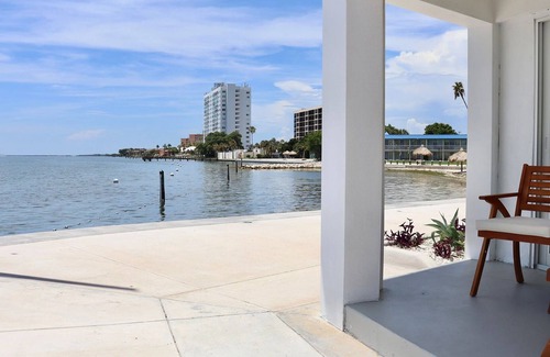 Pinellas Point Casa | Tropical Retreat: Outdoor Pools, Private Beach, Waterfront Dining