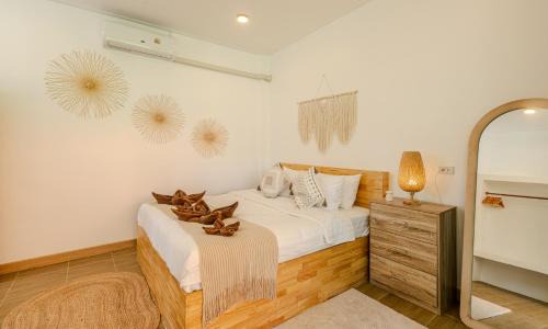 Srithanu Casa | Tropicana House - Double King Bed - 2mn ZenBeach - Garden View