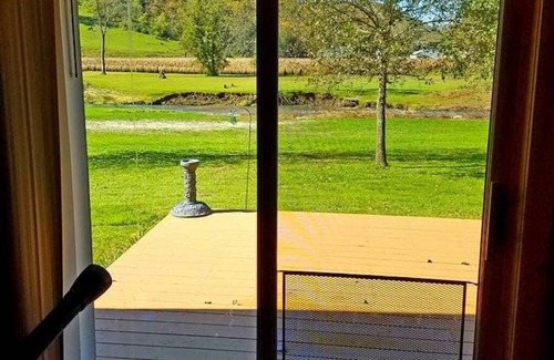 Harpers Ferry Cabina | Trout Lodge with Hot Tub Jacuzzi