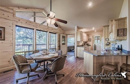 Ruidoso Cabina | Tucked Away: "Hidden gem in the forest" With hot tub.
