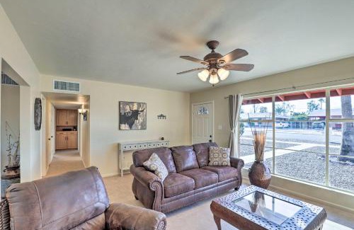 Tucson Casa | Tucson Home with Patio and Games Less Than 1 Mi to Park Place