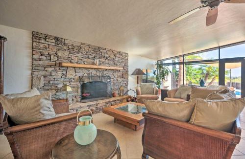 Catalina Foothills Estates Casa | Tucson Oasis La Casa de las Palmas with Pool!