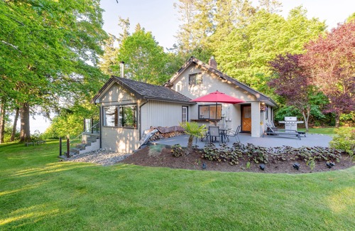 Regional District of Nanaimo Cabaña | Tunnel Hill - Oceanfront Estate - Qualicum Central - Playa privada - Kayak
