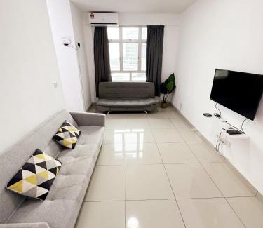 Bayan Lepas Apartamento | TuR10-Oppesite Pisa Stadium-1min-FoodCourt-MiniMarket