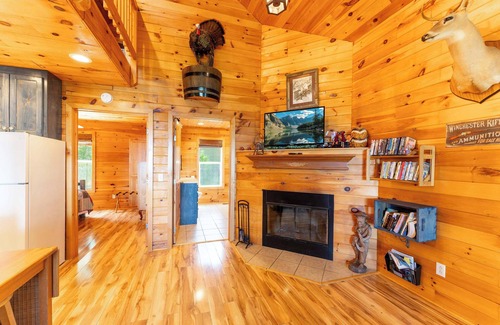 Bryant Cabina | Turkey Hollow cabin with a private hot tub!