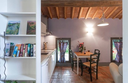 Tavarnelle Val di Pesa Apartamento | Casa toscana con piscina in Chianti cerca de Florencia: Impresionantes vistas