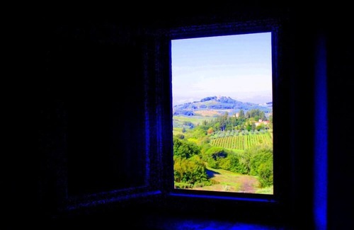 Tavarnelle Val di Pesa Apartamento | Casa toscana con piscina in Chianti cerca de Florencia: Impresionantes vistas