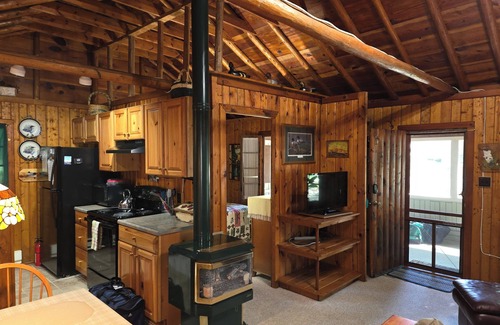 Honor Cabina | Twin Birch Resort - The Brown Bear Cabin: Lake Access with Rowboat and Kayak!