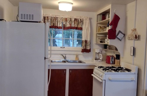 Honor Cabina | Twin Birch Resort - The Red Laker Cabin: Lakefront with Dock, Rowboat, and Kayak!