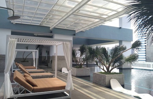 Taman Abad Condominio | Estudio minimalista Twin Galaxy para 2-4 personas CIQ JB Town