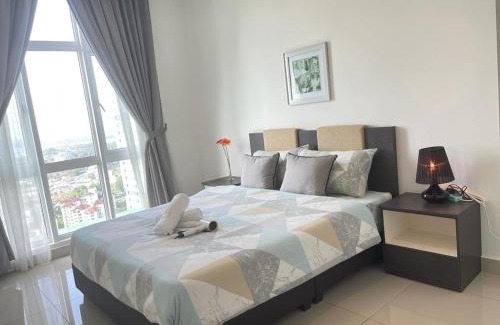 Taman Abad Apartamento | Twin Galaxy Residences 1+1 Homestay @ Johor Bahru