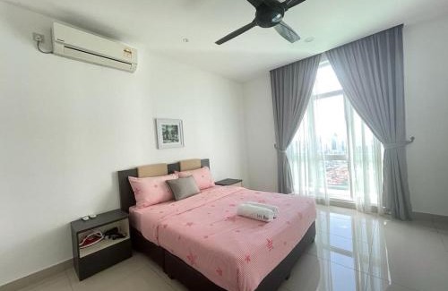 Taman Abad Apartamento | Twin Galaxy Residences 1+1 Homestay @ Johor Bahru