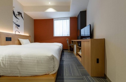 Shijo Hotel | Twin Japanese Modern Room without meals / Kyoto Kyōto