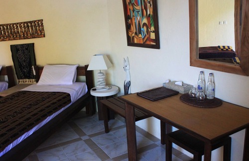 Purwakerti Hotel | TWIN bungalow con vista al mar con aire acondicionado (2 personas)