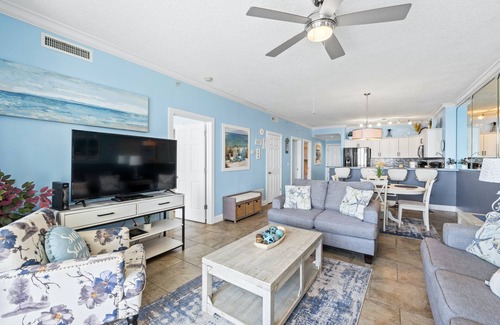 Long Beach Condominio | Twin Palms Resort by Panhandle Getaways