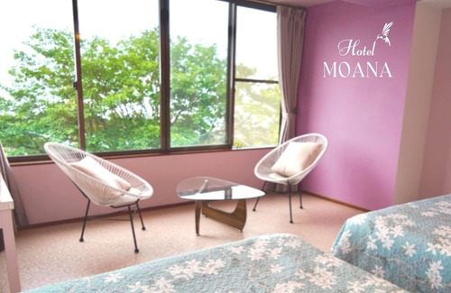 Oshima Hotel | Twin queen size bed with private bathroom / Oshima-cho Tokyo