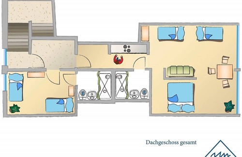 Chieming Apartamento | Twin room Chiemsee barrier-free - Chiemsee barrier-free