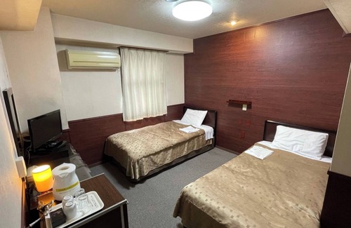 Fuji Hotel | Twin room nonsmoking Room only plan 1 minute b / Fuji Shizuoka