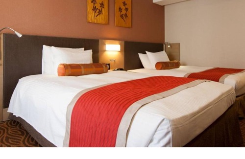 Hatchobori Casa | Twin room Smoking 27 sqm 140 cm wide bed x 2 | / Chuo-ku Tokyo