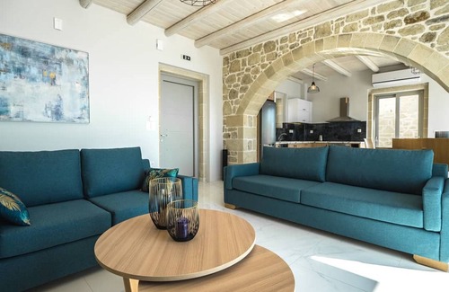 Zerviana Villa | Twin Villas with private pools overlooking Falasarna beach Alkinoos & Nausika