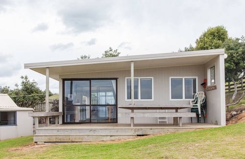 Taiharuru Casa | Complejo de dos baños en la panorámica bahía de Davies