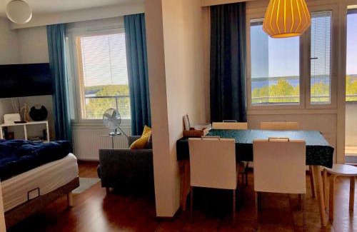 Kemi Apartamento | Two bedroom apartment Best view to the sea Glassed Balcony FREE PRIVATE PARKING