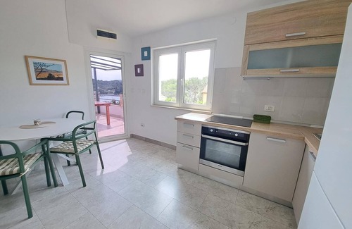 Rogac Apartamento | Two bedroom apartment with terrace and sea view Rogač, Šolta (A-21346-c)