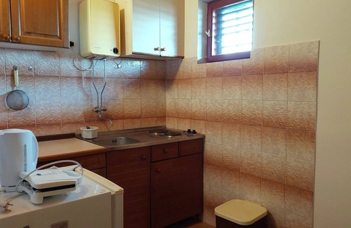 Mrljane Apartamento | Apartamento para dos personas con terraza y vista al mar Mrljane, Pasman (A-20850-a)