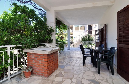 Podglavica Apartamento | Apartamento para dos personas con terraza y vista al mar Stupin Celine, Rogoznica (A-2096-a)