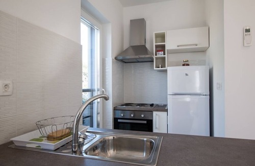 Verunic Apartamento | Apartamento para dos personas con una terraza Verunic, Dugi otok (A-14286-a)