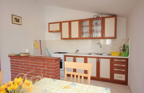 Island Dugi Otok Apartamento | Apartamento para dos personas en la playa Bahía Dumboka, Dugi otok (A-489-a)