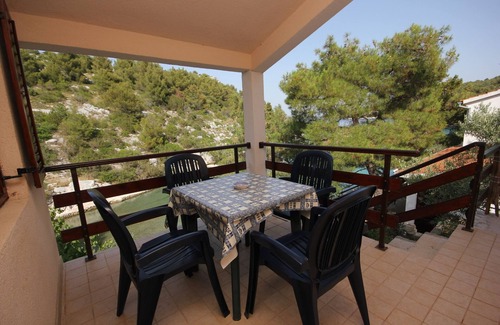 Island Dugi Otok Apartamento | Apartamento para dos personas en la playa Bahía Dumboka, Dugi otok (A-489-a)