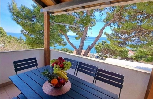 Medici Apartamento | Apartamento para dos personas con terraza y vista al mar Medici, Omis (A-23741-a)