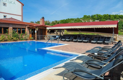 Caska Apartamento | Apartamento para dos personas con terraza y vista al mar Caska, Pag (A-3085-a)