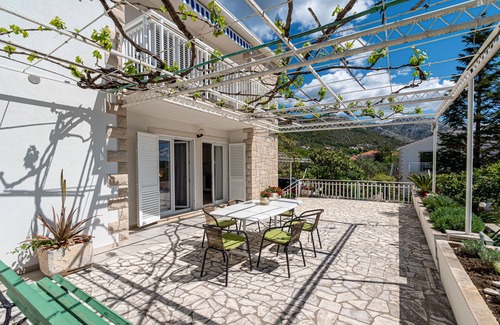 Viganj Apartamento | Apartamento para dos personas con terraza y vista al mar Viganj, Peljesac (A-19391-a)