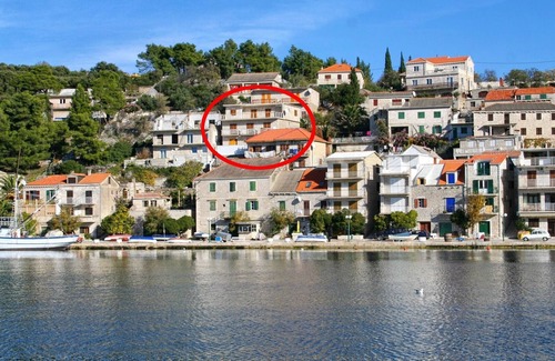 Povlja Apartamento | Apartamento para dos personas con balcón y vista al mar Povlja, Brac (A-14399-c)
