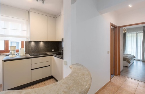 Vrsar Apartamento | Apartamento para dos personas con una terraza Vrsar, Porec (A-17473-b)