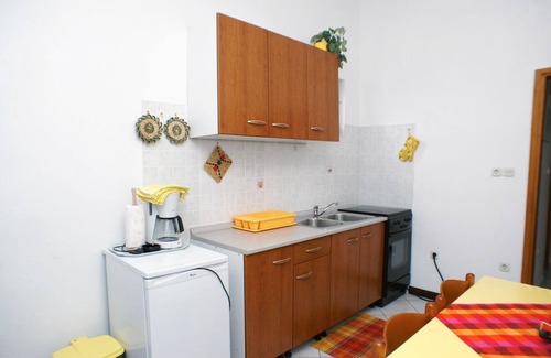 Mandre Apartamento | Apartamento para dos personas con terraza y vista al mar Mandre, Pag (A-523-d)