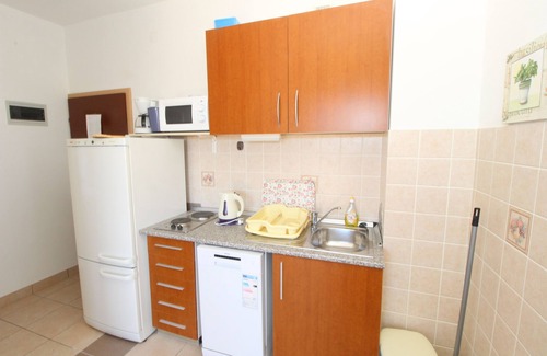 Mandre Apartamento | Apartamento para dos personas con terraza y vista al mar Mandre, Pag (A-6309-b)