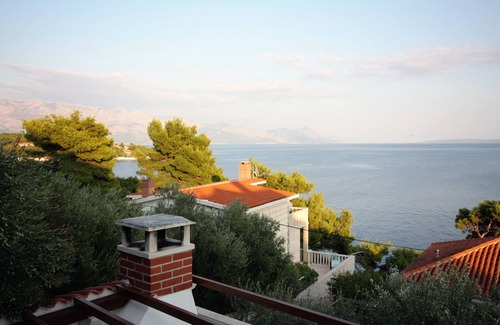 Selca Apartamento | Apartamento para dos personas con terraza y vista al mar Puntinak, Brac (A-718-c)