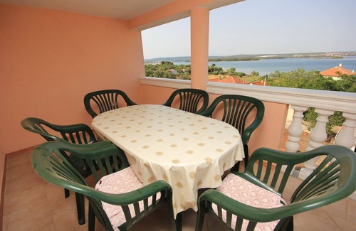 Kraj Apartamento | Apartamento para dos personas con terraza y vista al mar Kraj, Pasman (A-331-c)