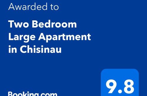 Chisinau Apartamento | Two Bedroom Large Apartment in Chisinau