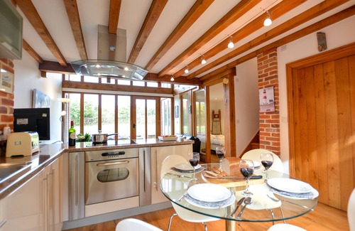 Orford Cabaña | TWO CHANTRY BARNS, ORFORD, pet friendly in Orford