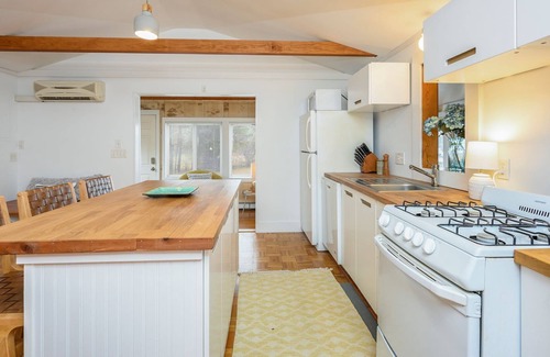 South Dennis Cabaña | Two Cottages on Large Pond Updated Interior AC Wifi Dog Friendly