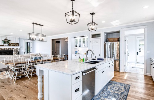 St Germain Casa | Two dog-friendly lakefront homes with docks, kayaks, rowboat, firepits & beach