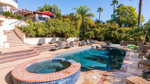 Escondido Casa | Two Estates w Pools Hot Tubs Game Rooms Valley Views Tennis Court Near Beaches Wineries
