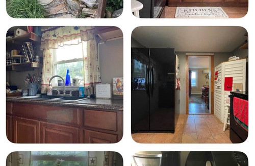 Flintstone Cabina | Two lane country roads near Lookout Mountain Big Living in the Little House